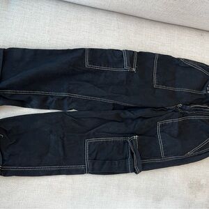 Women’s Black Cargo Jeans